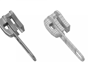 Zipper Slider 03 3D Model
