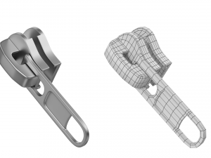 Zipper Slider 03 3D Model