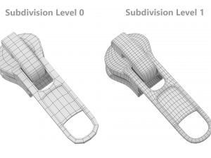 Zipper Slider 03 3D Model