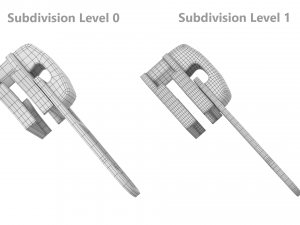 Zipper Slider 03 3D Model