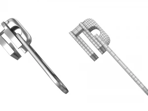 Zipper Slider 01 3D Model