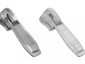 Zipper Slider 02 3D Модель