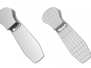 Zipper Slider 02 3D Модель