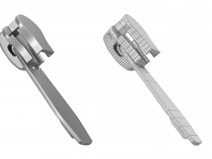 Zipper Slider 02 3D Модель