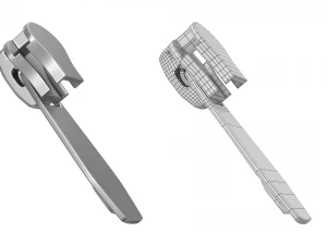 Zipper Slider 02 3D Model