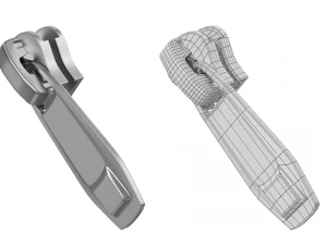 Zipper Slider 02 3D Model