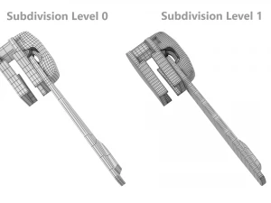 Zipper Slider 02 3D Model