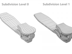 Zipper Slider 02 3D Model