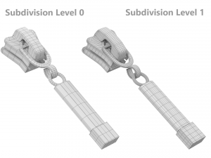 Zipper Slider 04 3D Model