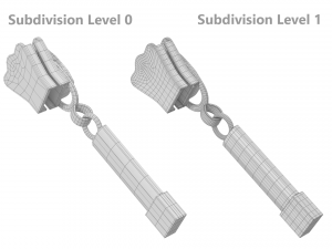 Zipper Slider 04 3D Model