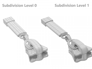 Zipper Slider 04 3D Model