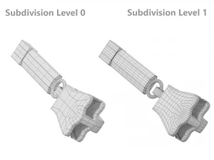 Zipper Slider 04 3D Model