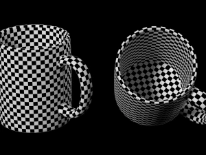 Coffee and Tea Ceramic Mug 3D Model