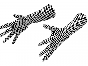 Female Hands Gesture 03 Base Mesh 3D Model