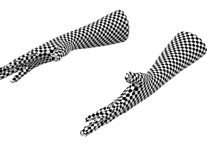 Female Hands Gesture 03 Base Mesh 3D Model