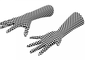 Female Hands Gesture 03 Base Mesh 3D Model