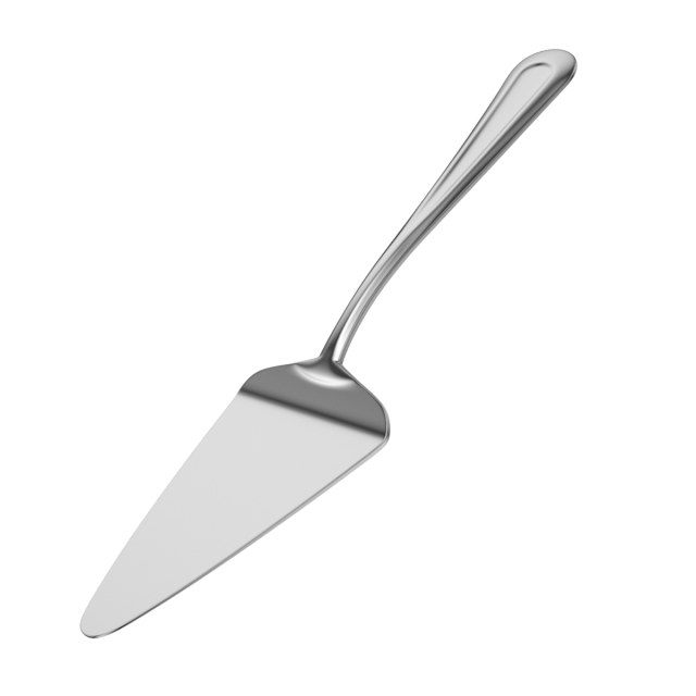 Cake Pie Pizza Server Classic Cutlery 3D मॉडल .c4d .max .obj .3ds .fbx .stl .blend 