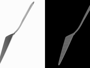 Cake Pie Pizza Server Classic Cutlery 3D मॉडल
