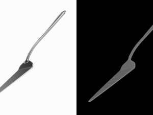 Cake Pie Pizza Server Classic Cutlery 3D मॉडल