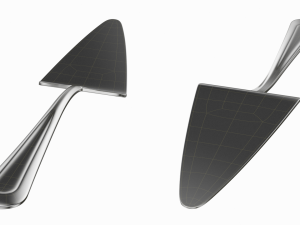 Cake Pie Pizza Server Classic Cutlery 3D मॉडल