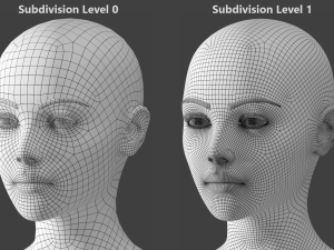 Stylized Female 01 T-Pose Base Mesh Modelo 3D