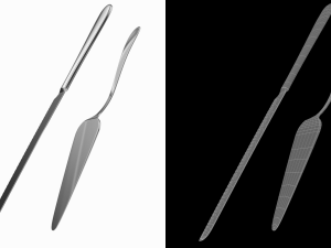 Cake Pie Pizza Knife and Server Generic Cutlery 3D Model