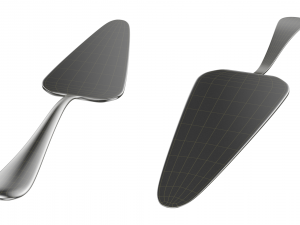 Cake Pie Pizza Knife and Server Generic Cutlery 3D Model