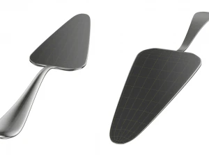 Cake Pie Pizza Knife and Server Generic Cutlery 3D Model