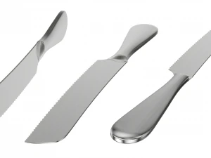 Cake Pie Pizza Knife and Server Generic Cutlery 3D Model