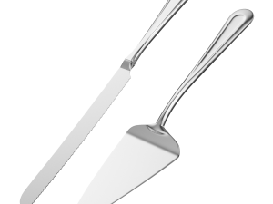 Cake Pie Pizza Knife and Server Classic Cutlery 3D Model