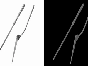 Cake Pie Pizza Knife and Server Classic Cutlery 3D Model