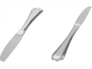 Juego de Cubiertos Cl&aacute;sicos de 9 Piezas COLECCI&Oacute;N Modelo 3D