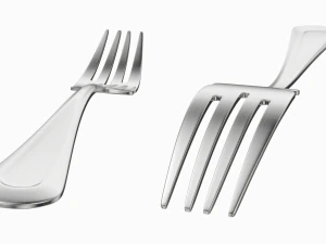 Juego de Cubiertos Cl&aacute;sicos de 9 Piezas COLECCI&Oacute;N Modelo 3D