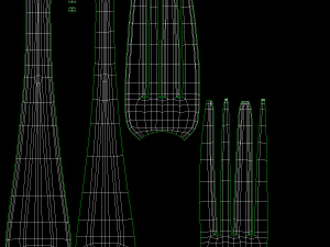 Juego de Cubiertos Cl&aacute;sicos de 9 Piezas COLECCI&Oacute;N Modelo 3D