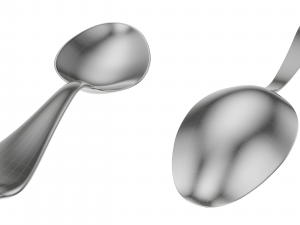 Generic Cutlery Serving Set of 7 Pieces COLLECTION Model 3D