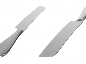 Generic Cutlery Serving Set of 7 Pieces COLLECTION Model 3D