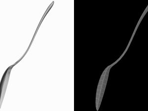 Serving Spoon Generic Cutlery 3D 模型