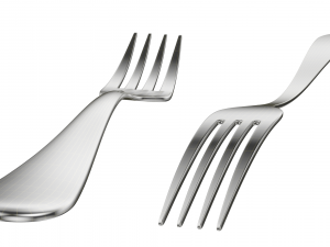 Table Dinner Knife and Fork Generic Cutlery 3D-Modell