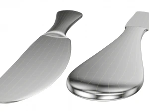 Table Dinner Knife and Fork Generic Cutlery 3D Model