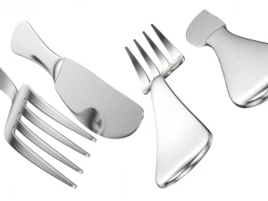 Table Dinner Knife and Fork Generic Cutlery 3D Model