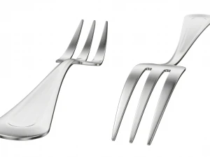 Dessert Knife Fork Spoon Classic Cutlery 3D Model