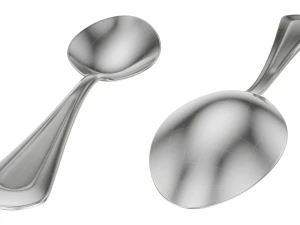 Dessert Knife Fork Spoon Classic Cutlery 3D Model