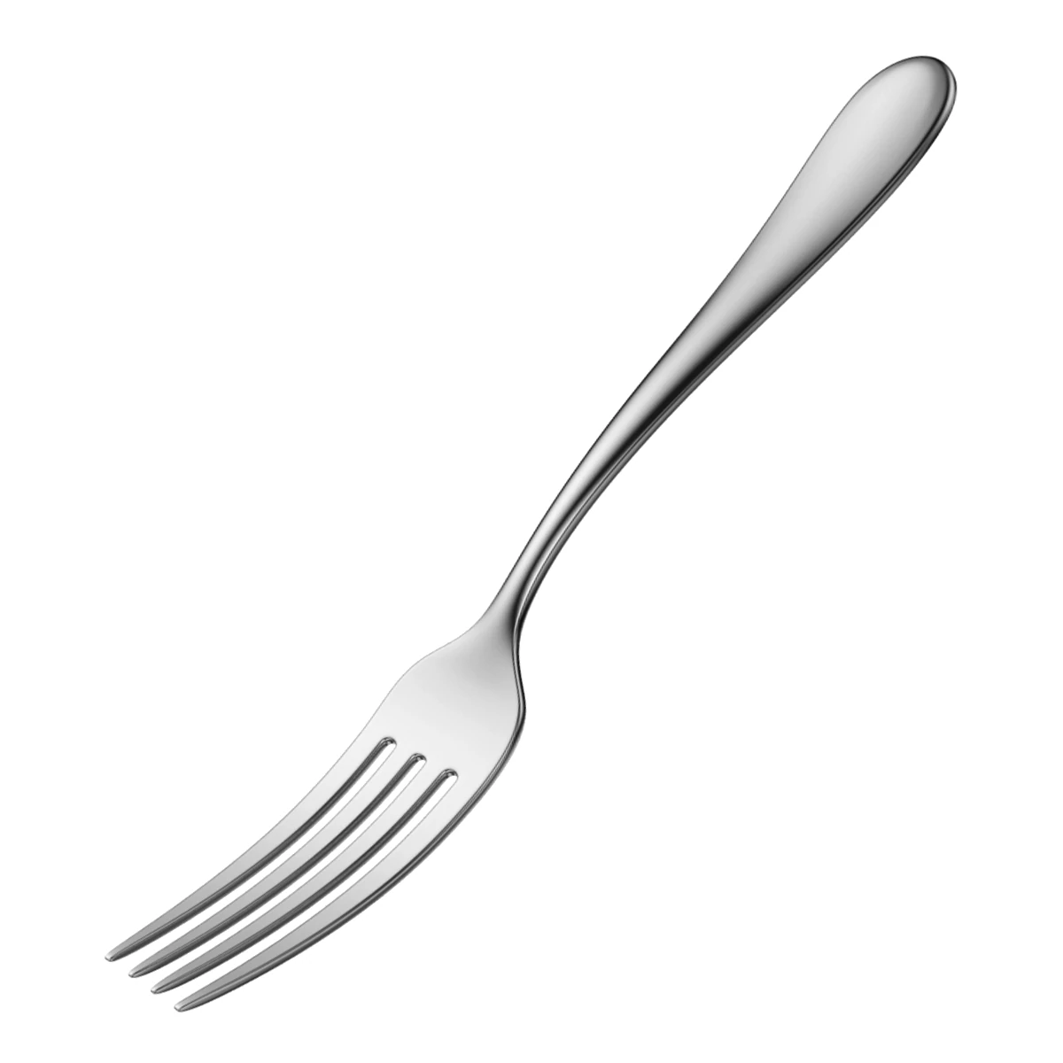 Dessert Fork Generic Cutlery 3D Model .c4d .max .obj .3ds .fbx .stl .blend 