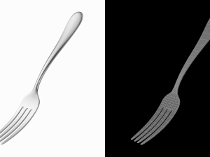 Dessert Fork Generic Cutlery Model 3D