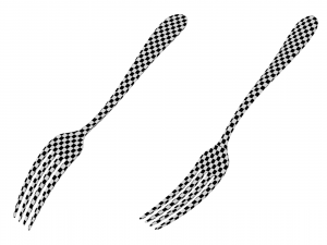 Dessert Fork Generic Cutlery Model 3D