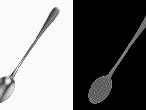 Soda Spoon Generic Cutlery 3D Model