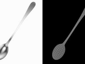 Soda Spoon Generic Cutlery 3D Model