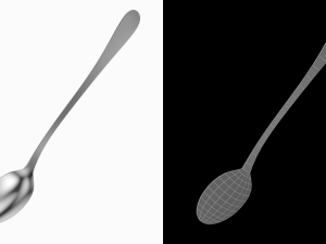 Soda Spoon Generic Cutlery 3D Model