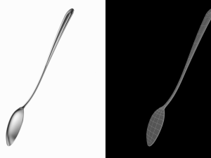 Soda Spoon Classic Cutlery Modello 3D