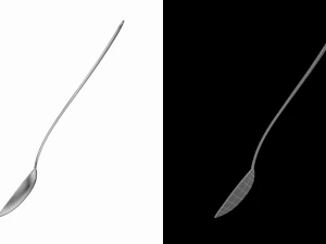 Soda Spoon Classic Cutlery 3D Model